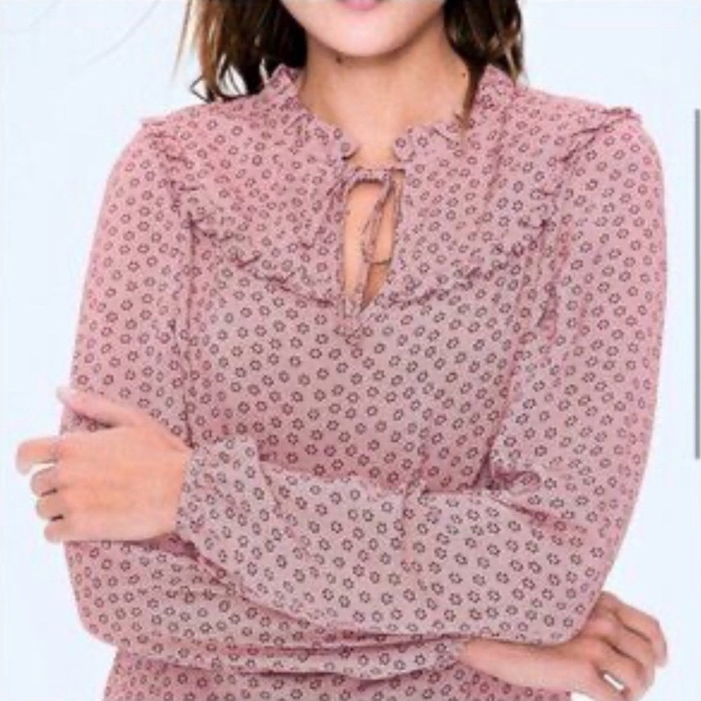 BODEN Pink Floral Blouse - Picture 2 of 3
